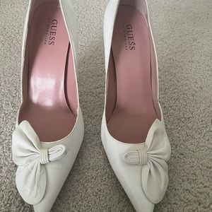 White pumps